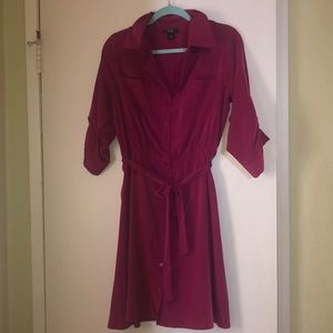 Dark Pink dress 👗